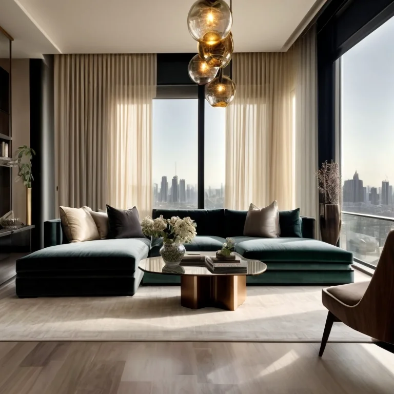 LuxAptora curated apartment interior in Zurich